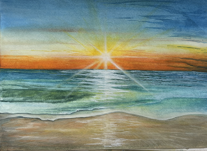 Jax's Peer Sunrise Plein Air